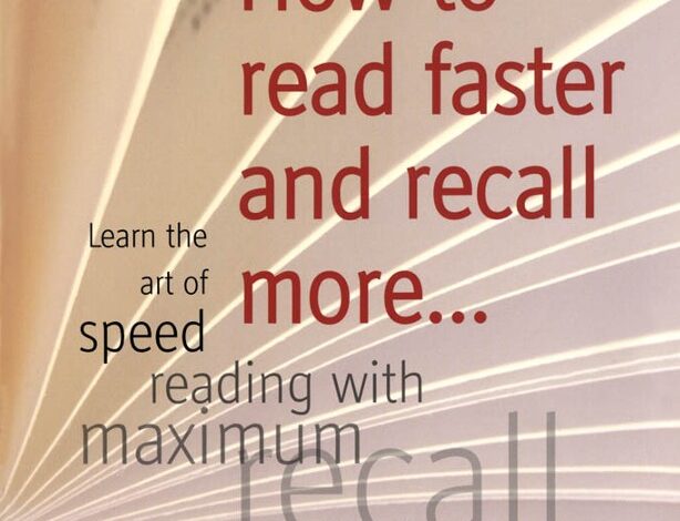 How to Read Faster and Recall More pdf by Gordon Wainwright
