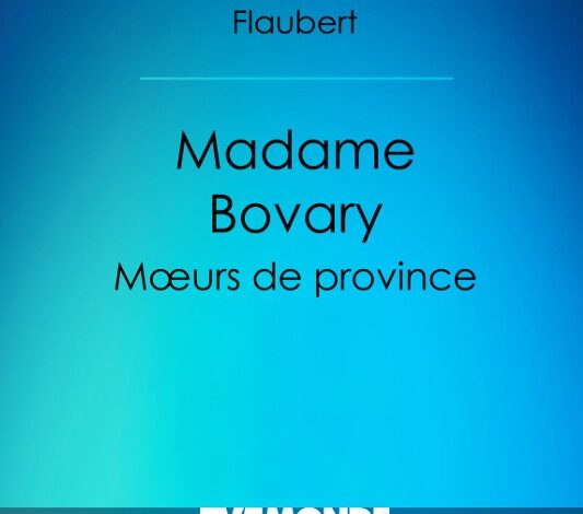 Madame Bovary pdf