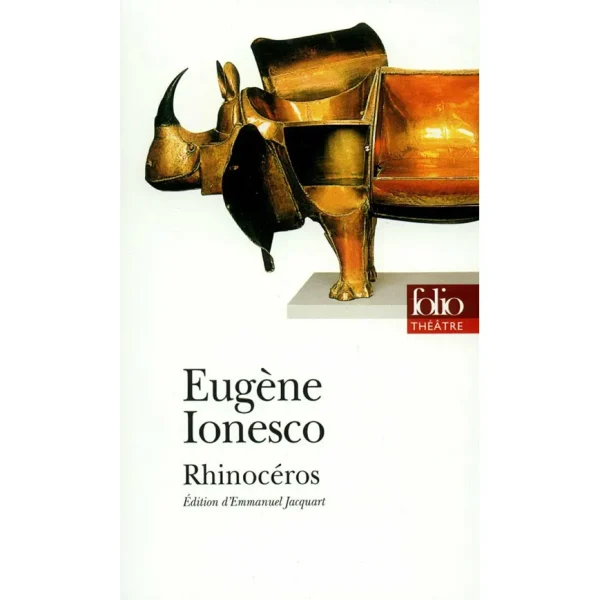 Rhinocéros livre d'Eugène Ionesco